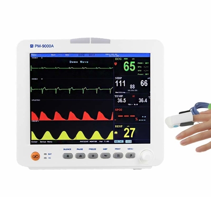 Monitor paciente cardíaco IBP duplo de um Multipara de 15,1 polegadas com alarme humano da voz