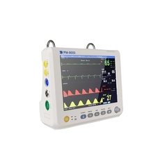 Monitor paciente do multi parâmetro compacto com tamanho da medida e mais