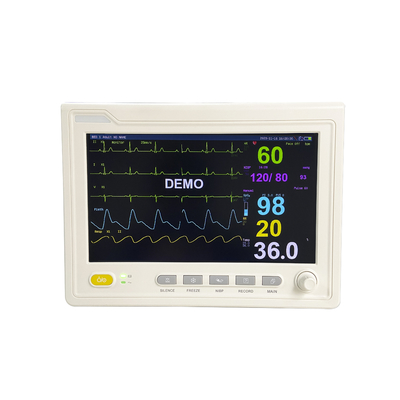 RESP Multi Parameter Patient Monitor com suporte 10.1 Inch Display monitor para hospedagem