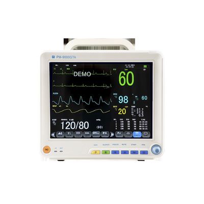 Monitor de Paciente Multiparamétrico Elétrico com Suporte a 7 Idiomas e Fonte de Alimentação 100-240V para Cuidados Neonatais