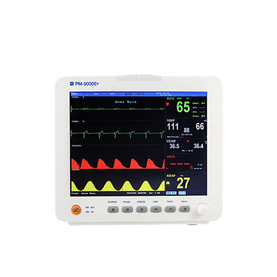 Monitor de pacientes de vários parâmetros Detecção precisa de sinais vitais Design compacto para clínicas primárias Cuidados de emergência Uso médico em casa