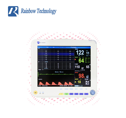 Monitor paciente médico do monitor Fetal materno de 9 parâmetros com Wifi