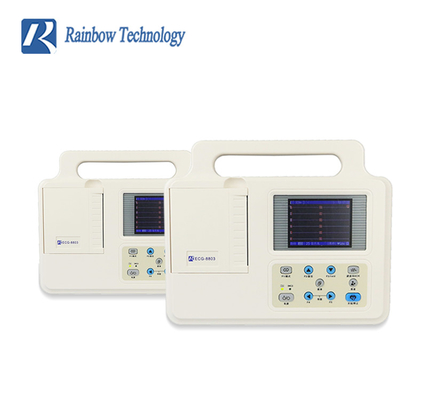 Eletrocardiograma habilitado do ISO da máquina pessoal automática do monocanal ECG de Digitas da medida