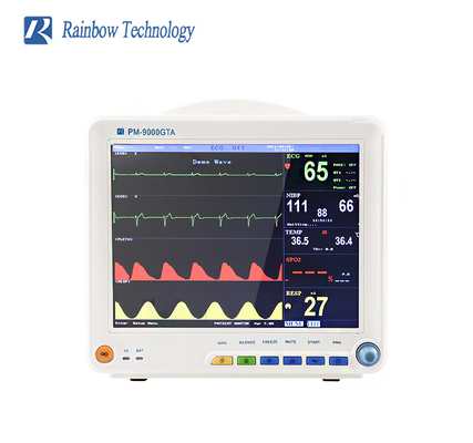 O monitor 12,1 de Vital Sign Multi Parameter Patient avança o monitor portátil de ICU