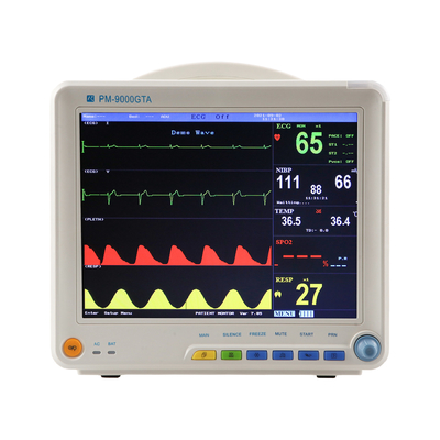Equipamento do hospital do Ccu Icu do monitor de Vital Sign Multi Parameter Patient 12,1 polegadas