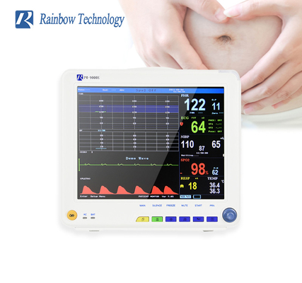 Carro móvel opcional do multi monitor Fetal materno do parâmetro para grávido