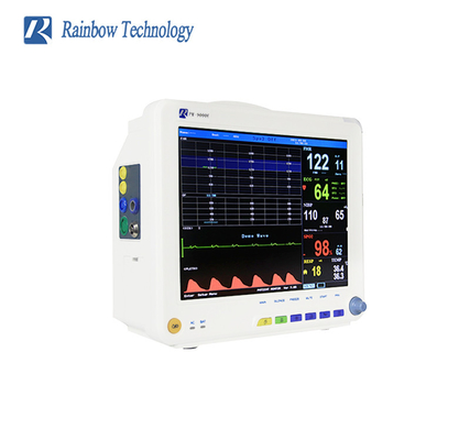 Peso leve Fetal do monitor da exposição de TFT LCD de uma cor de 12,1 polegadas para ICU/CCU