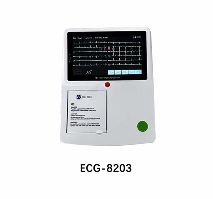 12 Máquina de Ecg de Chumbo 1/ 3/ 6/ 12 Máquina de Teste de Estresse do Canal de Ecg Electrocardiograma