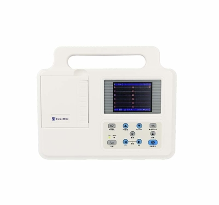 Máquina portátil de eletrocardiograma com derivações únicas/múltiplas Peso leve/médio/pesado