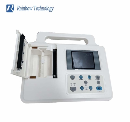 Máquina portátil de eletrocardiograma com derivações únicas/múltiplas Peso leve/médio/pesado