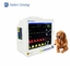 6 parâmetros 12. 1&quot; monitor paciente veterinário de TFT para a monitoração dos gatos dos cães