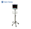 Trole de aço inoxidável do monitor paciente de instrumento médico do suporte para o hospital