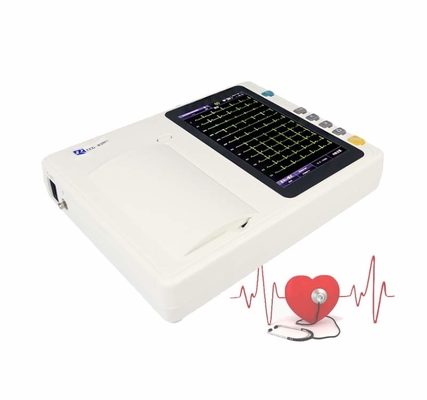 12 Simulador de ECG de chumbo com armazenamento interno de dados Monitoramento abrangente do eletrocatodiograma