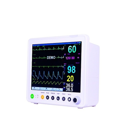 12 monitor veterinário da paciência da ligação ECG para o equipamento da clínica médica do veterinário