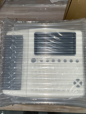 Máquina de ECG de seis canais com derivações únicas/múltiplas e armazenamento de dados interno/externo