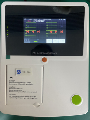 4Máquina de ECG Médico de tela sensível ao toque de 3 polegadas para monitoramento da saúde do corpo Certificação ISO