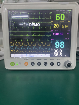 Monitor paciente médico de 12,1 polegadas do equipamento do hospital com multiparâmetro do CO2