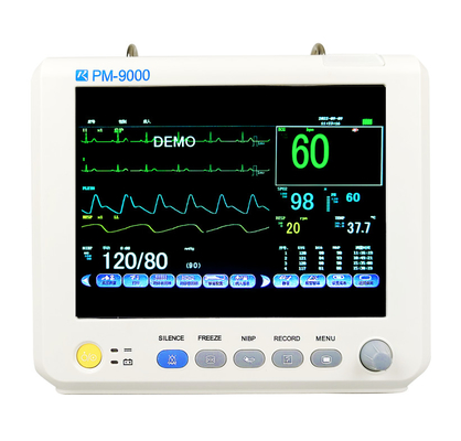 Cabeceira emergência de Vital Signs Monitor For Hospital de 7 multiparâmetro da polegada