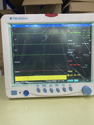 Monitor de paciente de 6 parâmetros de fácil utilização com alarme sonoro e visual