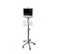 5.6kg Carrinho com 140cm Alturas de manuseio para monitor médico do paciente Utilização