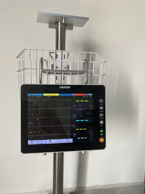 Hospital Médico Móvel Monitor do Paciente Monitor do Feto Carrinho