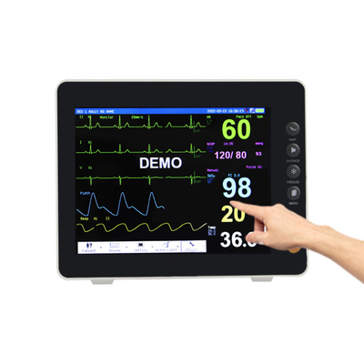 Monitor Médico Portátil Monitor do paciente com monitor stand ICU máquina usada