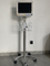 Trolley de monitoramento móvel de pacientes hospitalares de liga de alumínio com cesta