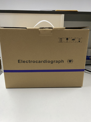 Eletrodos de ECG de 12 leads holter Máquina de eletrocardiograma de 6 canais