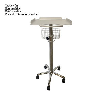 Monitor de ECG Roll Stand com Cesto para Design Moderno e Serviço OEM Valiável