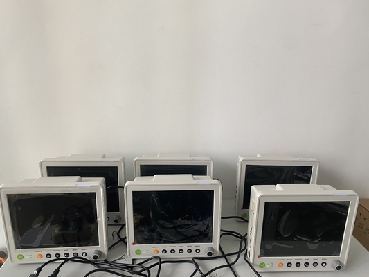 Equipamento médico hospital clínica sinais vitais monitor de UTI monitor de paciente multiparâmetro ao lado da cama