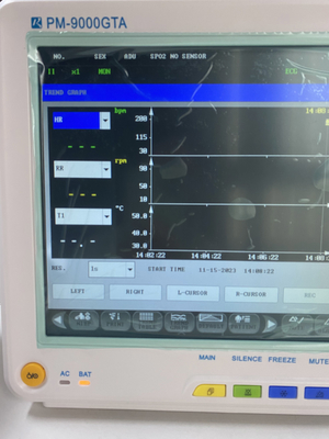 Monitor multiparametral para análise de ECG NIBP de 12,1&quot; para uso hospitalar