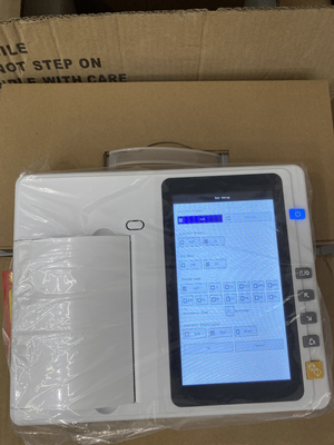 Instrumentos médicos hospitalares máquina de diagnóstico por ECG de grande ecrã