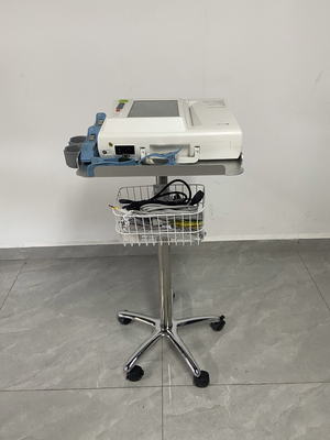 Equipamento médico de alta qualidade de carrinho hospitalar de metal multifuncional, incluindo máquina de eletrocardiograma/ultrassom