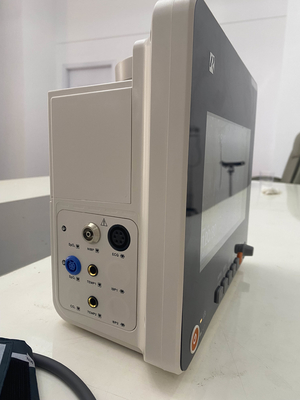 Monitor de doentes com múltiplos parâmetros com ECG Resp SpO2 Nibp Temp e suporte móvel OEM disponível