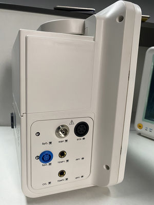 Monitor de Paciente Multiparamétrico Leve de 3,9 KG com Tela TFT Colorida de 12,1 Polegadas e Opção de Montagem em Carrinho/Parede
