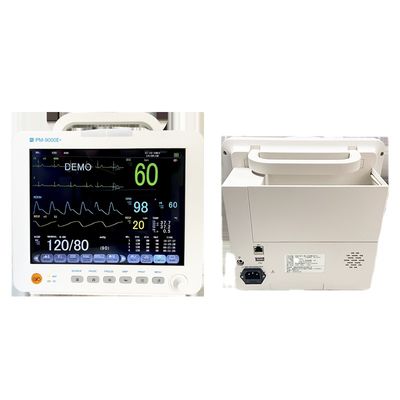 Monitor de Paciente Multiparamétrico Certificado FSC ISO13485 com LCD TFT Colorido de 12,1'' para Uso em Enfermaria Hospitalar