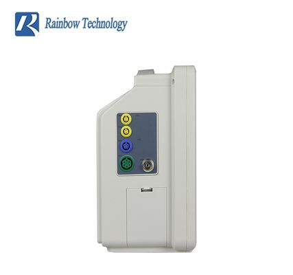 Monitor de Paciente de 6 Parâmetros com Carrinho de Leito e Fonte de Alimentação Elétrica - Garantia de 1 Ano