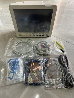 Monitor de paciente portátil de múltiplos parâmetros com ecrã TFT colorido de 12,1" para monitoramento de sinais vitais