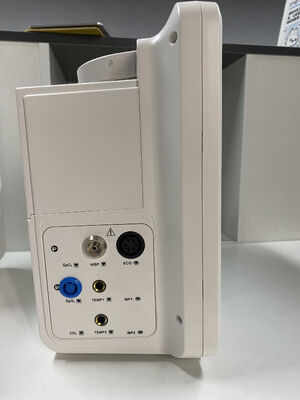 Monitor de paciente de cama médico de parâmetros múltiplos para uso hospitalar com impressora e suporte opcionais