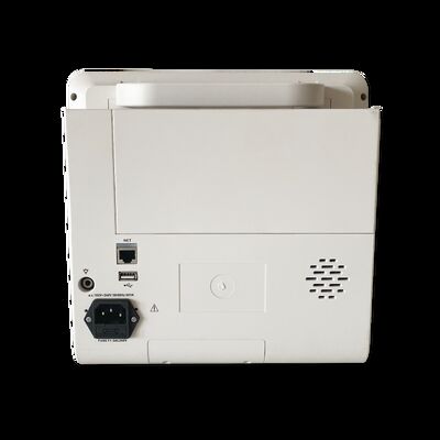 Monitor de Paciente Multiparâmetro com Tela LCD Colorida de 12,1 Polegadas e 6 Parâmetros (ECG/FC/RESP/SPO2/NIBP/Temp) e Montagem em Carrinho/Parede