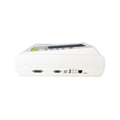 Máquina de ECG Portátil de 12 Canais com Tela Sensível ao Toque de 10 Polegadas para Uso Hospitalar e Clínico