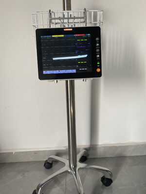 Monitor de pacientes de vários parâmetros Detecção precisa de sinais vitais Design compacto para clínicas primárias Cuidados de emergência Uso médico em casa