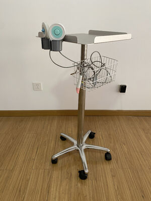 Factory Price Height Adjustable Defibrillator Ultrasound ECG Machine Medical Trolley Hospital