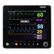 Monitor cardíaco de Multipara do monitor do paciente hospitalizado de sinal vital de 12,1 polegadas