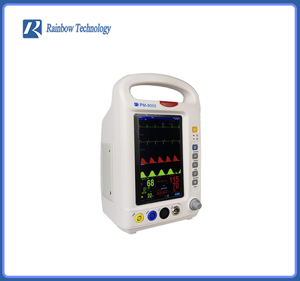 Vital Sign Patient Monitor médico 6 parâmetros cabeceira de 7 polegadas para o hospital