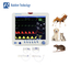 Equipamento de monitoração SpO2 veterinário parâmetros Vital Signs Monitor veterinário de 12,1 polegadas 6