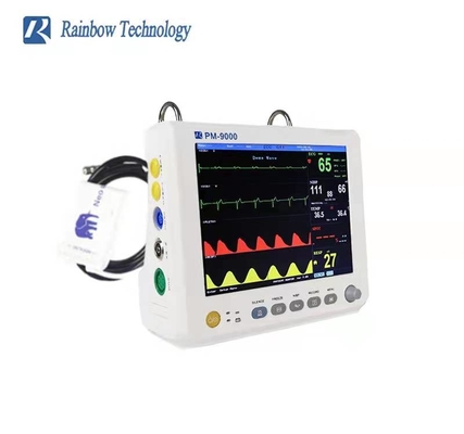 Instrumentos médicos Monitor veterinário do paciente com alarme sonoro / visível