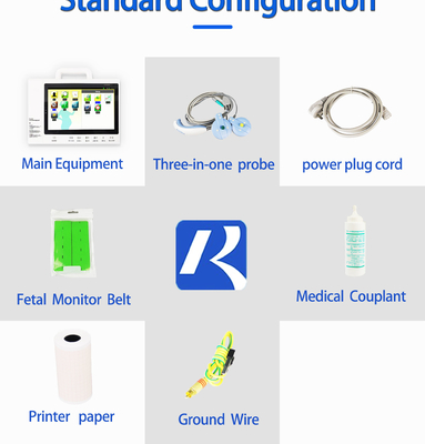 O serviço materno Fetal portátil da segurança do comércio do monitor do monitor CTG forneceu