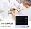 Monitor paciente PM-9000 do multi parâmetro seguro carro móvel opcional de 15 polegadas