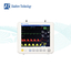 Análise patológica médica 8In do monitor paciente do multiparâmetro da ambulância do hospital